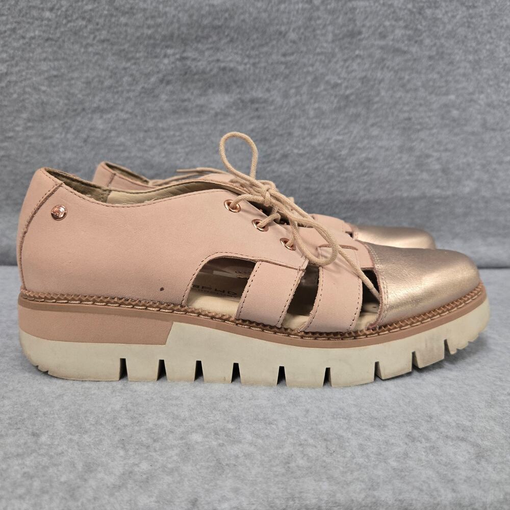 Caterpiller CAT Verse Cherry Blossom Cut Out Lace Up Oxfords Size 7.5W